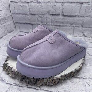 UGG Discoquette Genuine Shearling Slide Slipper Violet Women’s Size 11
